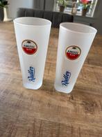 Twee Amstel Radler bierglazen, Ophalen of Verzenden, Gebruikt