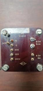 Trafo 6,3 volt 9.6 en 0.6 ampere, Ophalen