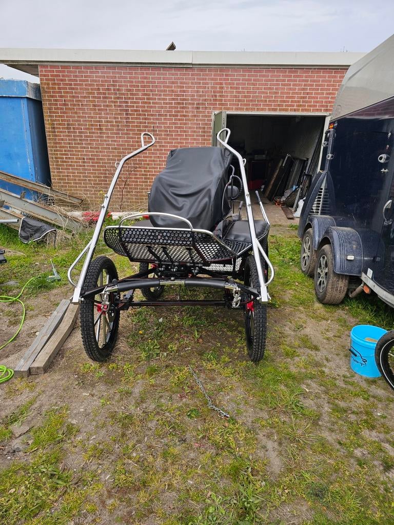 Excellent  Zoe   enkelspan marathonwagen, Dieren en Toebehoren, Rijtuigen en Koetsen, Zo goed als nieuw, Marathonwagen, Paard