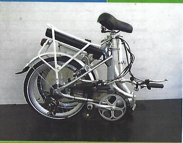 Electrische mini vouwfiets E-4 motion Maxi Plus, Fietsen en Brommers, Elektrische fietsen, Gebruikt, Minder dan 47 cm, 50 km per accu of meer