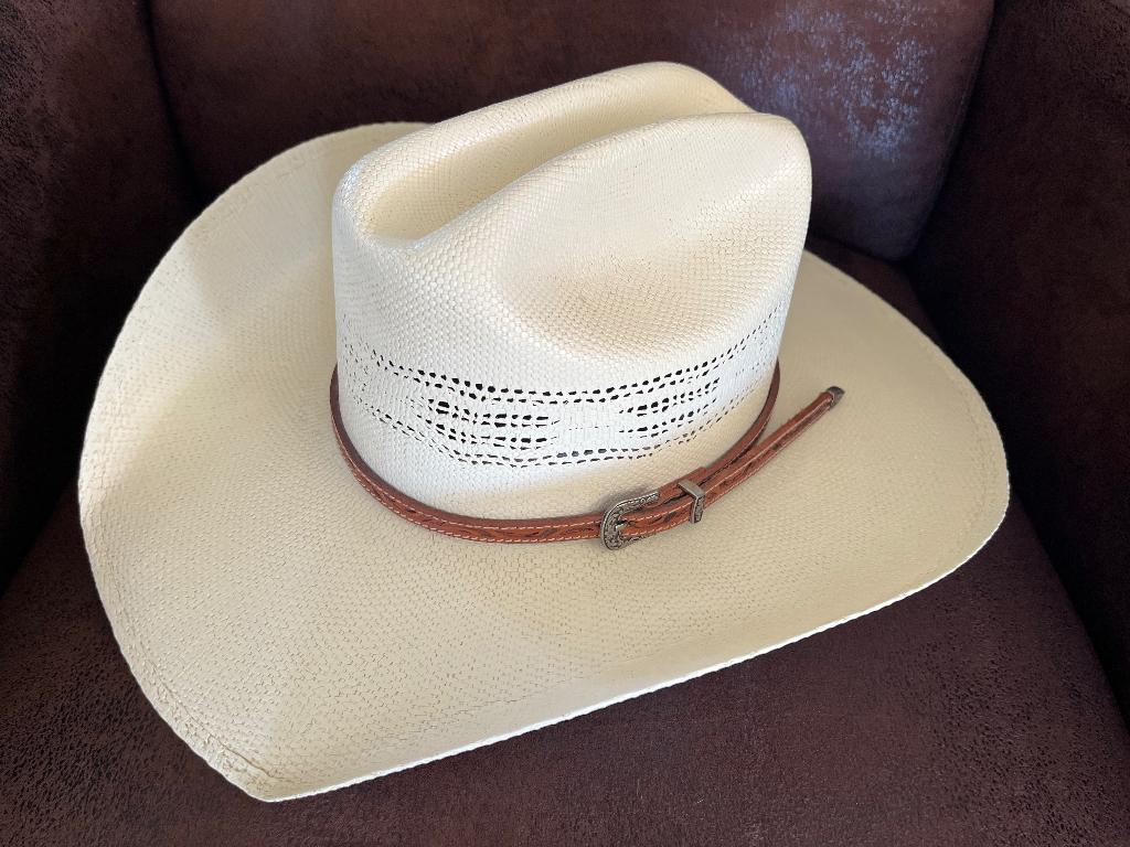 Cowboyhoed Justin, maat 54., Kleding | Dames, Hoeden en Petten, 55 cm (S, 6⅞ inch) of minder, Hoed, Justin, Ophalen of Verzenden