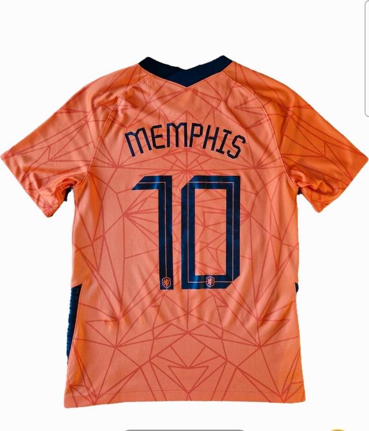 Nederlands elftal shirt KNVB Oranje voetbal Memphis Depay M, Kleding | Heren, Sportkleding, Gedragen, Voetbal, Maat 48/50 (M)