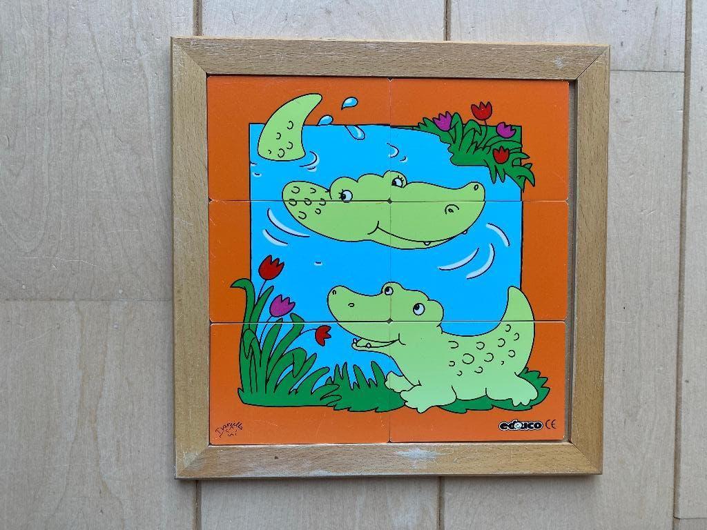 Educo puzzel, Kinderen en Baby's, Speelgoed | Houten speelgoed, Ophalen of Verzenden, Gebruikt