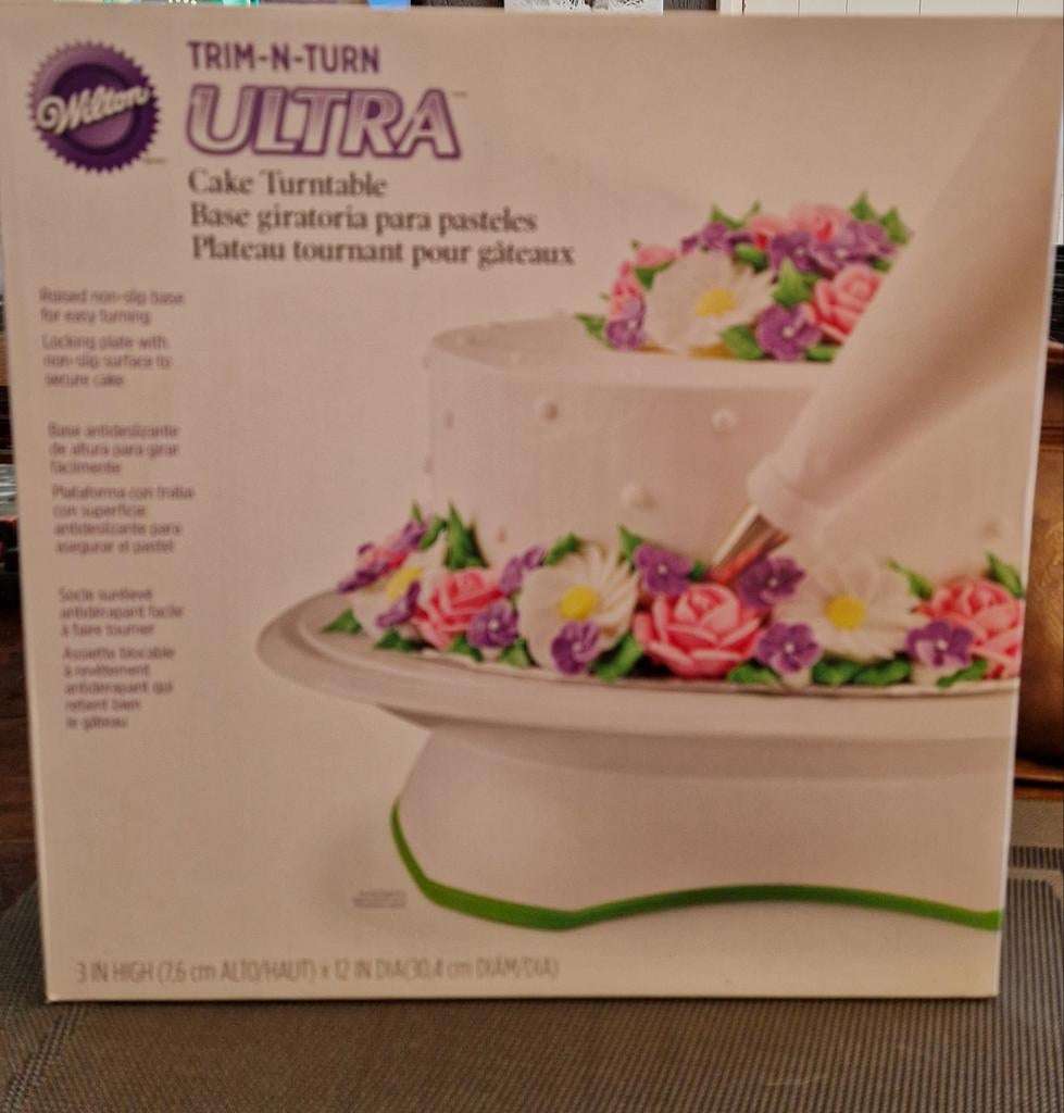 Wilton Trim-N-Turn Ultra Taart Draaiplateau, Ophalen of Verzenden