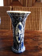 Petrus Regout | Maastricht | Delfts blauw | trechtervaas, Antiek en Kunst, Ophalen of Verzenden