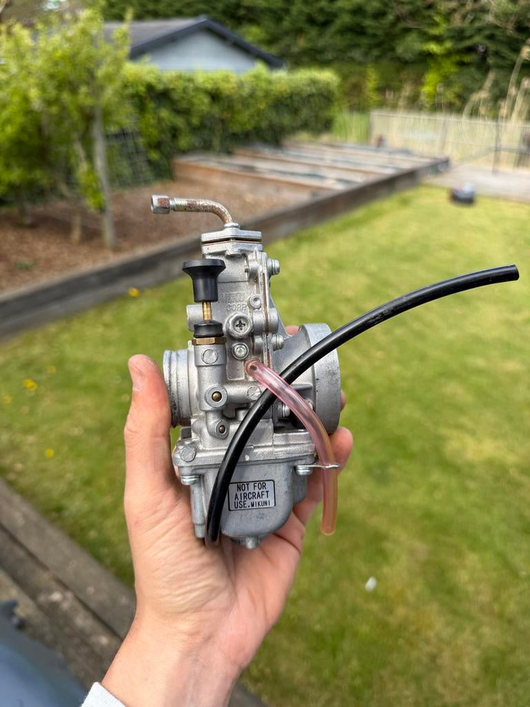 Mikuni TM34 vlakschuif carburateur kart / motor, Ophalen of Verzenden, Gebruikt