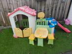 speelhuisje met glijbaan, Ophalen of Verzenden, Gebruikt, Kunststof