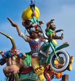 Diverse onderdelen van carnavalswagen Indische Holi fest, Hobby en Vrije tijd, Feestartikelen, Ophalen, Overige