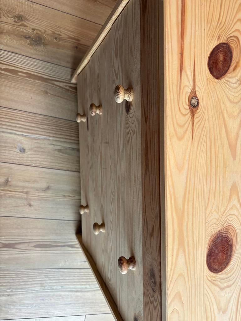 Houten ladekastje van IKEA, Huis en Inrichting, Ophalen, Minder dan 50 cm, Gebruikt, 3 of 4 laden
