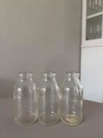 Drie glazen vaasjes, Ophalen of Verzenden