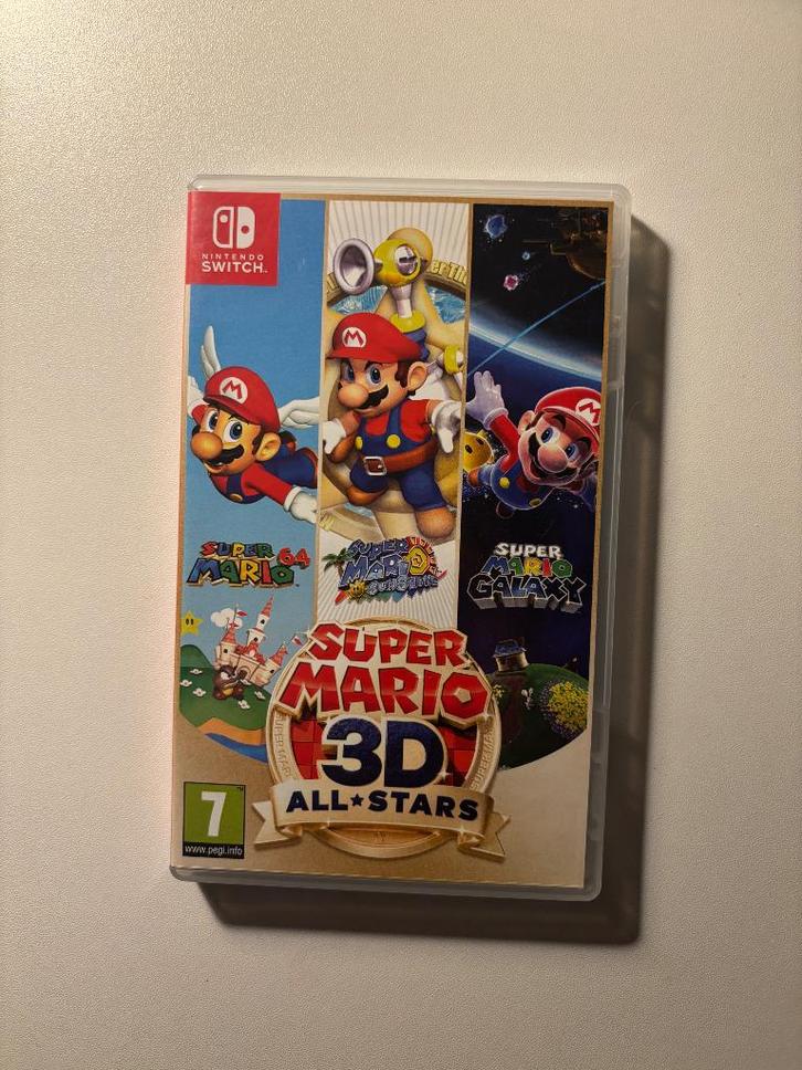 Mario 3D All Stars, Spelcomputers en Games, Games | Nintendo Switch, Zo goed als nieuw, Avontuur en Actie, 1 speler, Vanaf 7 jaar
