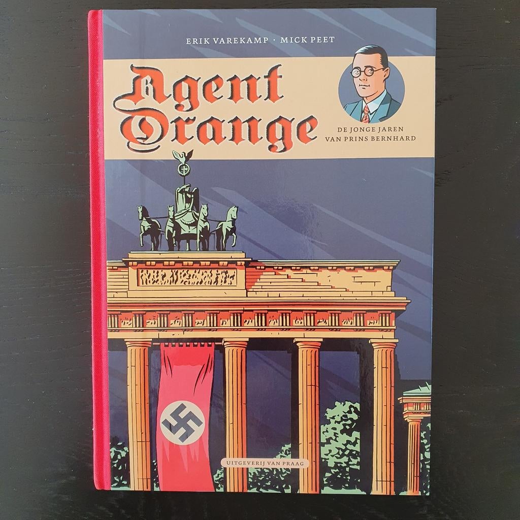 Agent Orange: De jonge jaren van prins Bernhard, Erik Varekamp- Mick Peet, Eén stripboek, Ophalen of Verzenden, Zo goed als nieuw