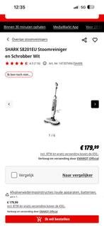 SHARK S8201EU Stoomreiniger en Schrobber Wit, Ophalen, Gebruikt, Overige typen