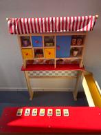 Speelgoedwinkeltje inc. Winkelmandjes en boodschappenspullen, Ophalen, Zo goed als nieuw, Poppenhuis