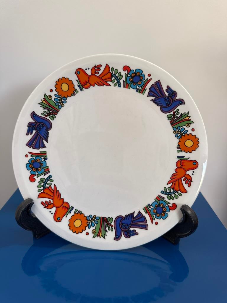 Villeroy & Boch Acapulco ontbijtbordje - Christine Reuter, Gebruikt, Ophalen of Verzenden, Bord(en), Overige stijlen