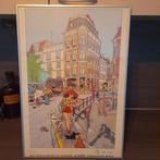Henk Kuijpers Franka poster Utrecht - gesigneerd, Ophalen of Verzenden, Overige figuren, Gebruikt, Plaatje, Poster of Sticker