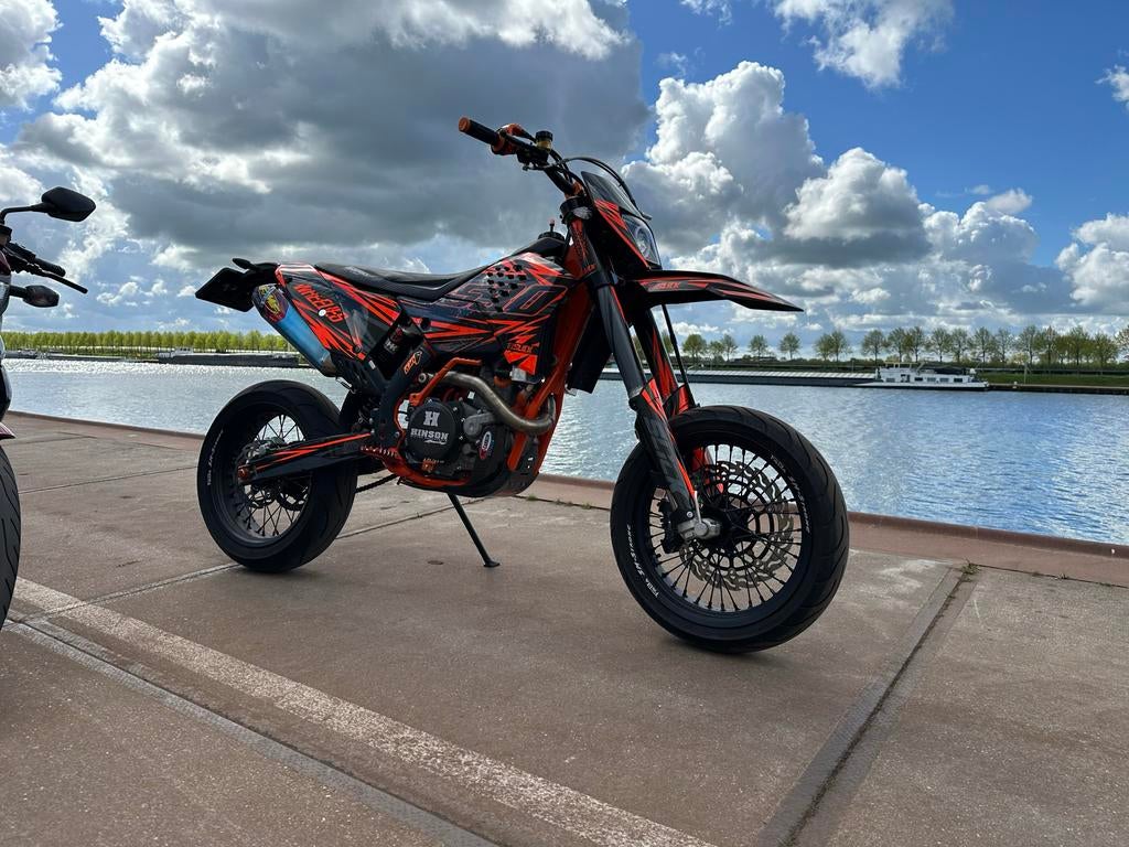 KTM EXC 450/530 Supermoto 2009, Motoren, Gebruikt, Particulier, Handgeschakeld, SuperMoto