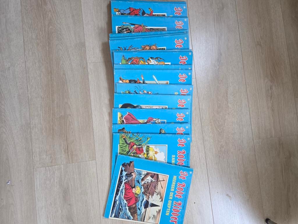 25 stuks de Rode Ridder., Meerdere comics, Ophalen, Gelezen, Europa