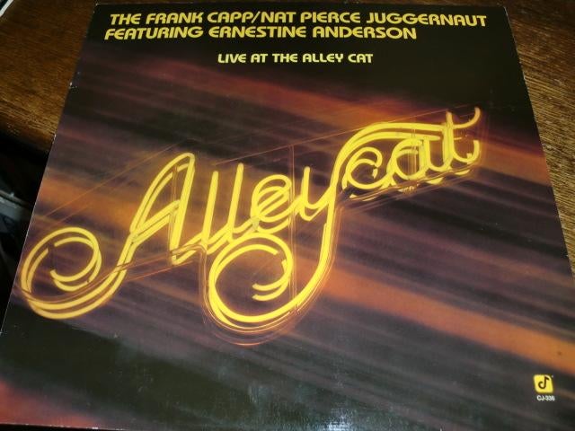 Frank Capp /Ernestine Anderson  At The Alley Cat Concord LP , 1980 tot heden, Ophalen of Verzenden, Zo goed als nieuw, 12 inch