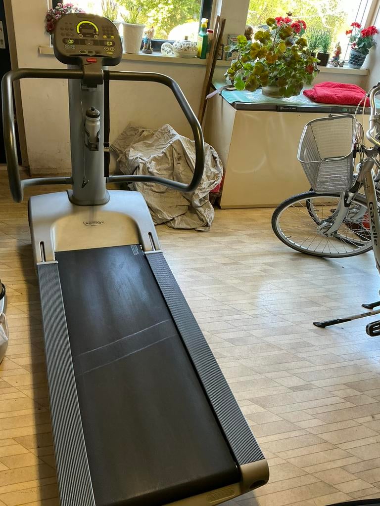 TECHNOGYM SPAZIO FORMA LT LOOPBAND - INKLAPBAAR, Ophalen, Benen, Zo goed als nieuw, Metaal
