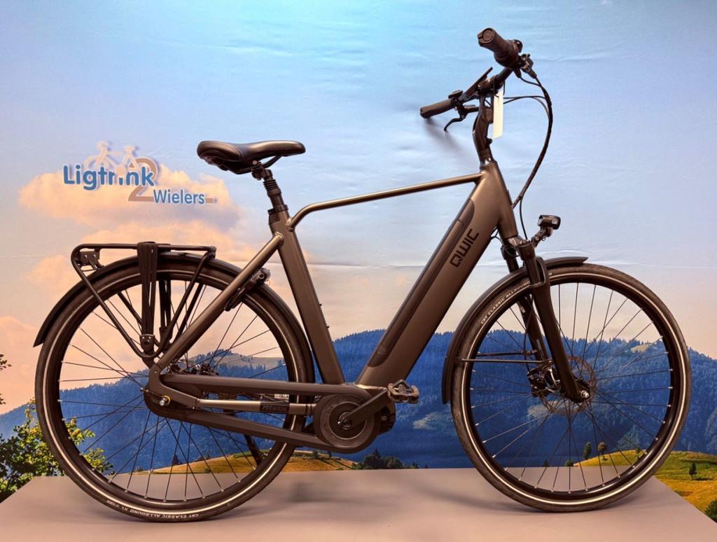 QWIC Premium I MN7+ Heren Jet Black 59cm XL 2023, Fietsen en Brommers, Elektrische fietsen, Qwic, Gebruikt, -, - 0
-, NL
