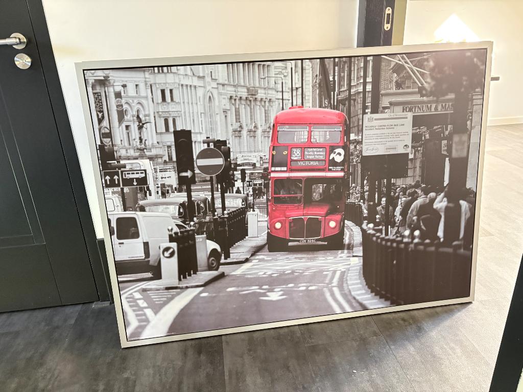 Poster in lijst IKEA, Ophalen, Zo goed als nieuw, 100 tot 125 cm, Foto of Poster