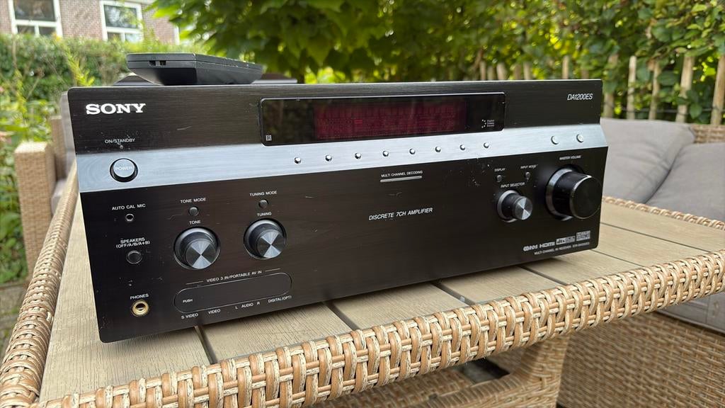 Sony STR-DA1200ES AV Receiver - 7.1 Kanaals Versterker, Gebruikt, Ophalen of Verzenden, Sony, 120 watt of meer