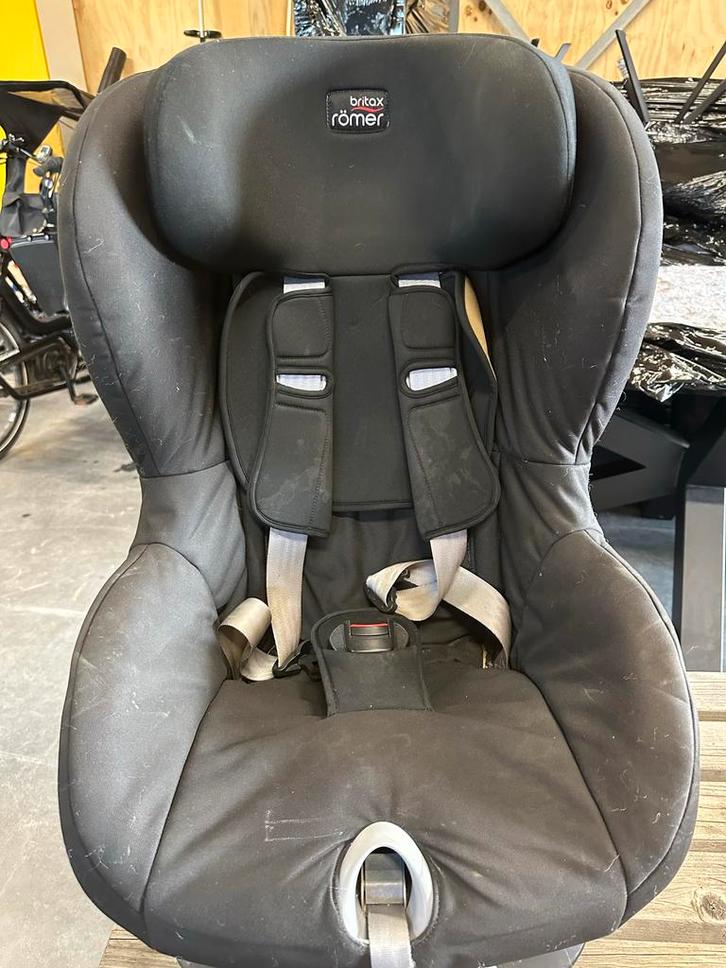 Britax Römer King II LS autostoel - Zwart, Kinderen en Baby's, Autostoeltjes, Gebruikt, Romer, 9 t/m 18 kg, Autogordel, Verstelbare rugleuning