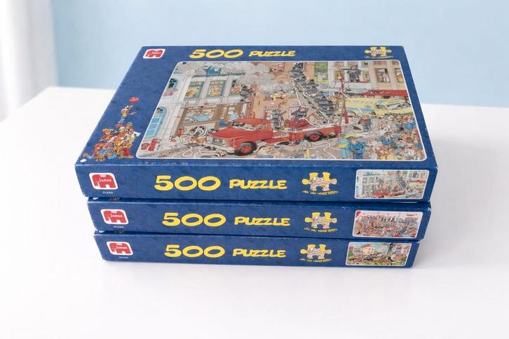 Jan van Haasteren 500 st, Hobby en Vrije tijd, Denksport en Puzzels, Gebruikt, 500 t/m 1500 stukjes, Ophalen