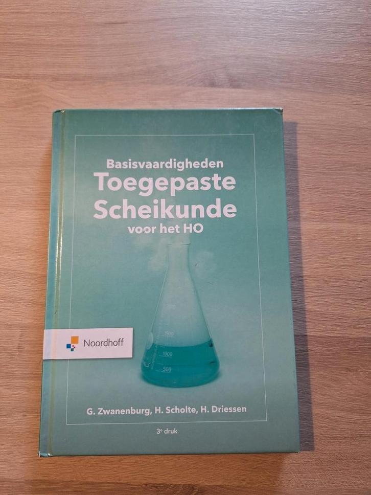 Basisvaardigheden toegepaste scheikunde voor het HO, Boeken, Wetenschap, Zo goed als nieuw, Natuurwetenschap, Verzenden