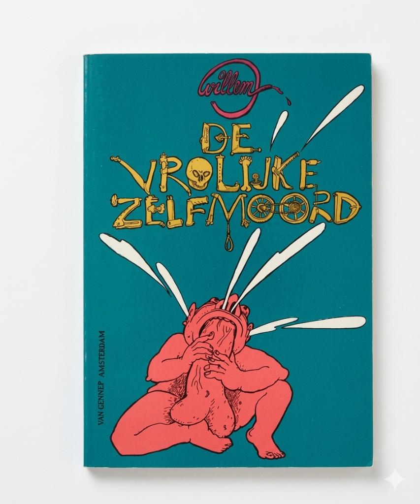 de vrolijke zelfmoord-willem holtrop uit 1971/1ste druk, Europa, Ophalen of Verzenden, Zo goed als nieuw, Meerdere comics