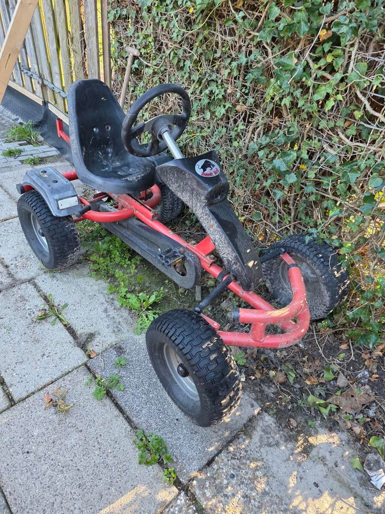 Mammoet skelter met kar., Kinderen en Baby's, Speelgoed | Buiten | Skelters, Ophalen, Gebruikt, Mammoet