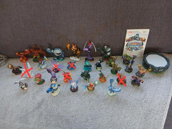 Skylanders collectie met 30 poppetjes en game en portal, Kinderen en Baby's, Speelgoed | Overig, Ophalen of Verzenden