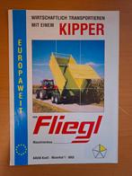 Folder Fliegl kippers, Ophalen of Verzenden, Gelezen, Tractor en Landbouw