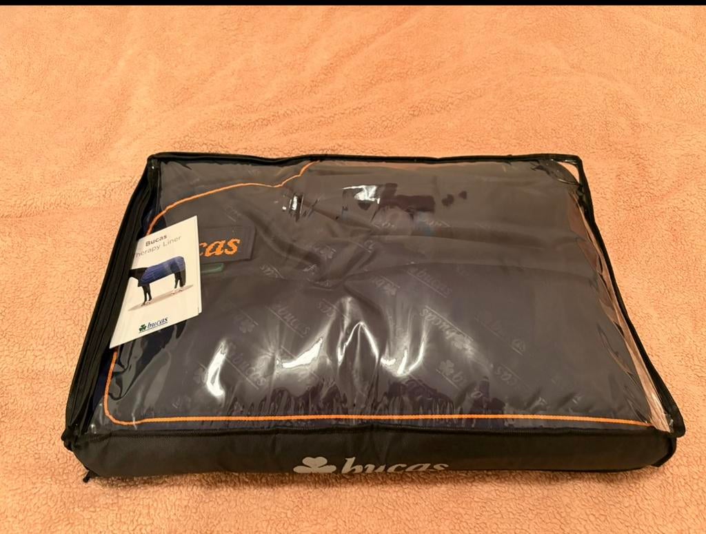 Bucas Therapy Liner 6.3 (nieuw), Dieren en Toebehoren, Paarden en Pony's | Dekens en Dekjes, Therapeutisch, Blauw, Deken, Full (L)