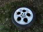 Alfa Romeo 147,156 velgen origineel met  zomerbanden 17 inch, Auto-onderdelen, Banden en Velgen, Ophalen, Banden en Velgen, 17 inch
