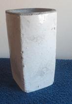 bloempot voor binnen en/of buiten 20,5 cm hoog wit, Ophalen, Overige materialen, Gebruikt, Balkon