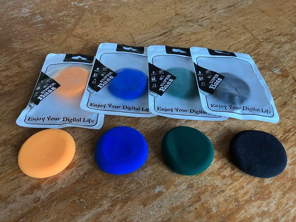 Retro Earpads o.a. voor Koss Porta Pro en Walkman, Verzenden, Zo goed als nieuw, Op oor (supra aural), Overige merken