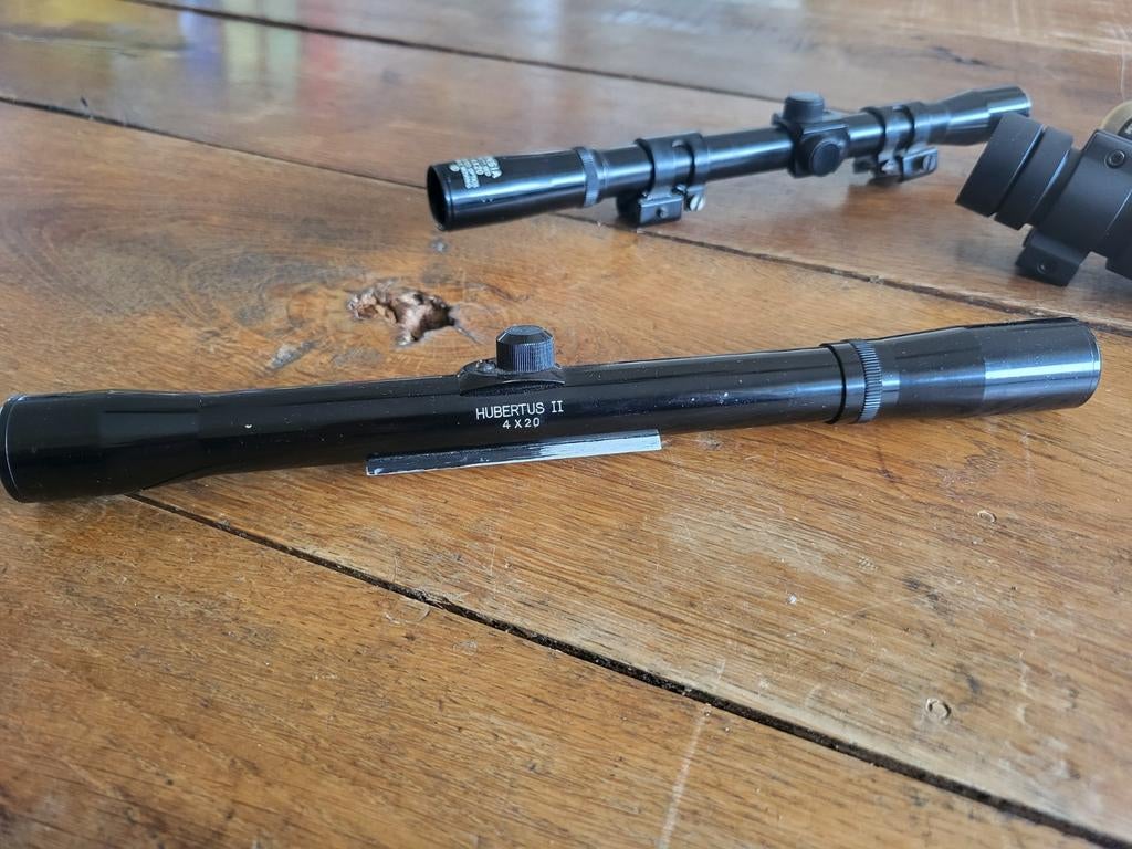 Hubertus II 4x20 vintage kijker, Ophalen of Verzenden