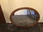 Retro spiegel met mooie houten lijst, Huis en Inrichting, Woonaccessoires | Spiegels, Ophalen, Zo goed als nieuw