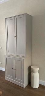 Prachtige nieuwe IKEA HAVSTA Kast - Grijs beige, Gebruikt, 100 tot 150 cm, Greige, grijs/beige, landelijk of japandi, 25 tot 50 cm