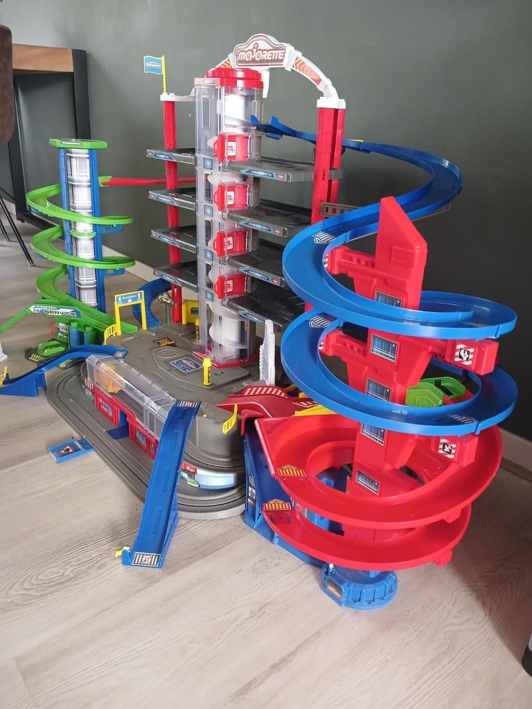 MAJORETTE kinder garage, Kinderen en Baby's, Speelgoed | Racebanen, Ophalen, Handmatig, Overige merken