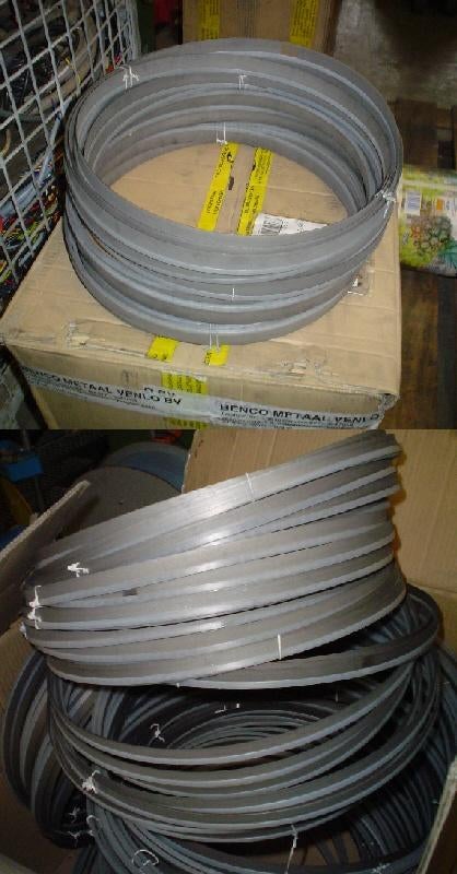 Diverse maten nieuwe zaaglinten / bladen voor oa lintzaag, 70 mm of meer, Nieuw, Ophalen of Verzenden, Lintzaag