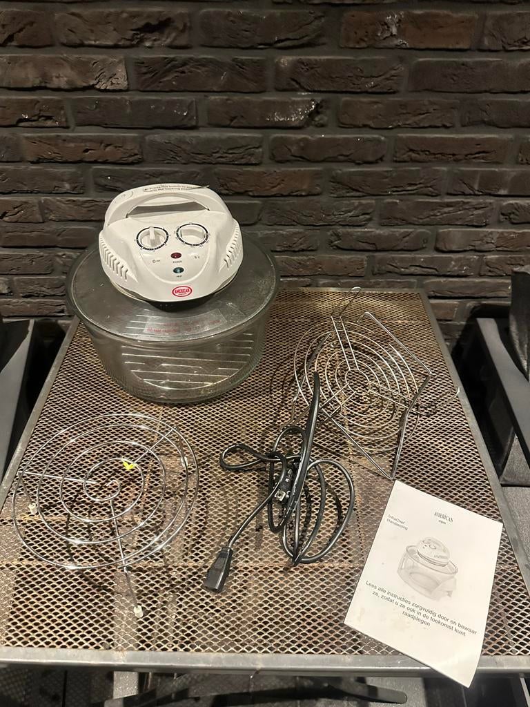 American Original Halogeen Oven - Zo goed als nieuw, Witgoed en Apparatuur, Ovens, Ophalen, Minder dan 45 cm, Oven, Hete lucht
