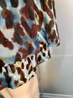 J386 Nieuw: Esqualo maat 36=S rok rokje blauw/bruin, Blauw, Ophalen of Verzenden, Maat 36 (S), Boven de knie