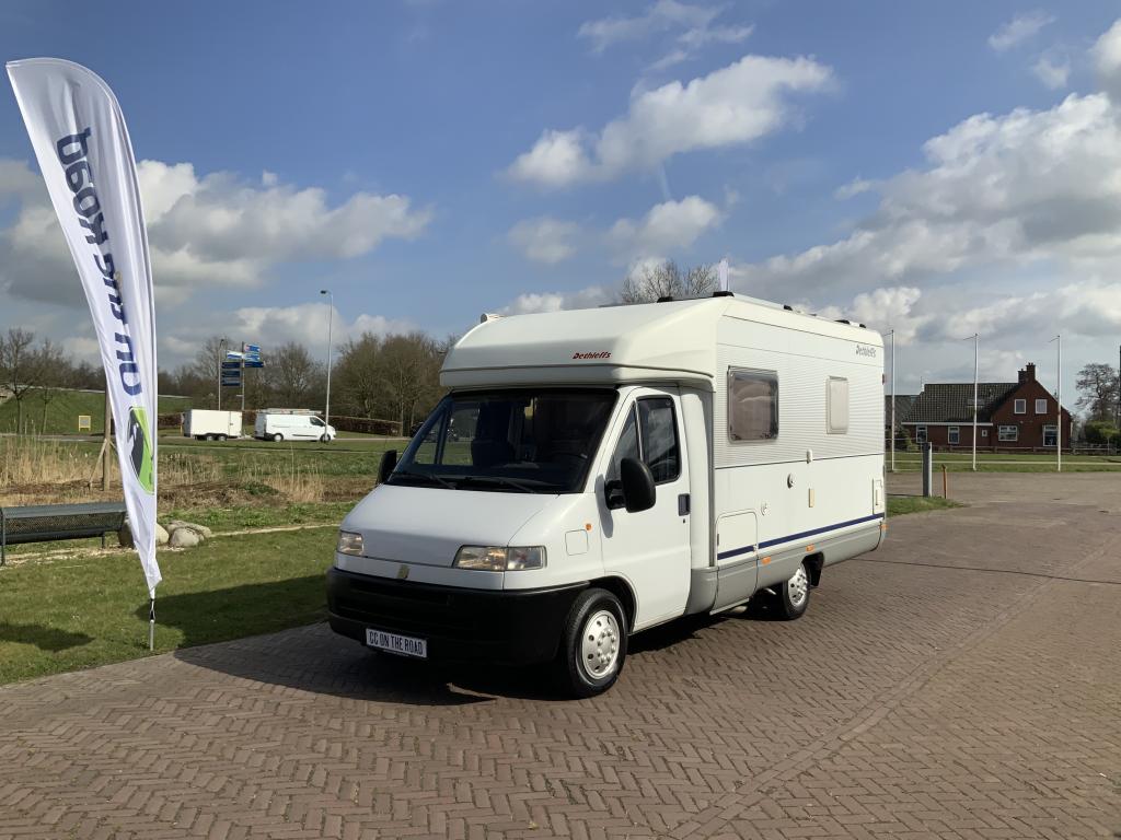 Detlheffs 2.8 i.d.TD 122 PK. Half-integraal , Frans-bed acht, Caravans en Kamperen, Overige brandstoffen, Tot en met 2, Bedrijf