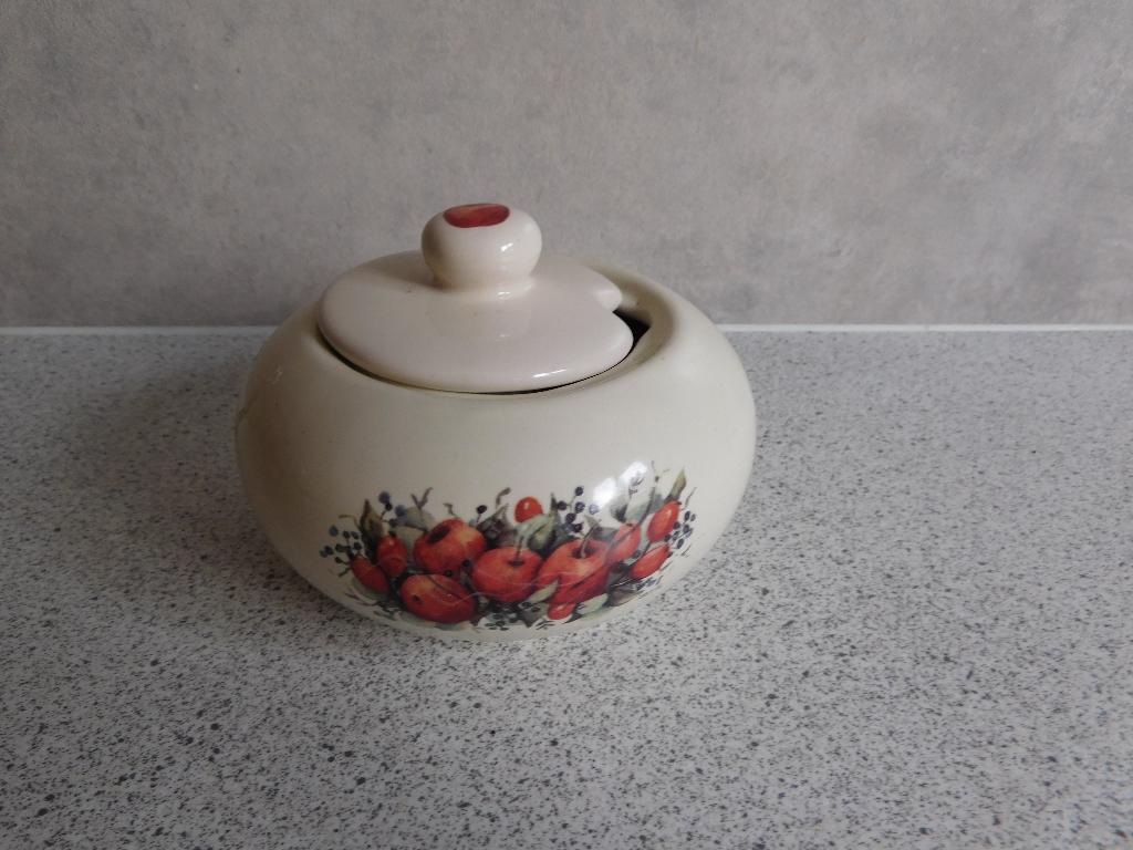 Suikerpot Kersen JET by ter Steege, Overige typen, Ophalen of Verzenden, Zo goed als nieuw, Overige stijlen