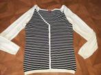 LIV Vest zwart/wit strepen maat M /38, Maat 38/40 (M), Overige kleuren, Ophalen of Verzenden, Zo goed als nieuw