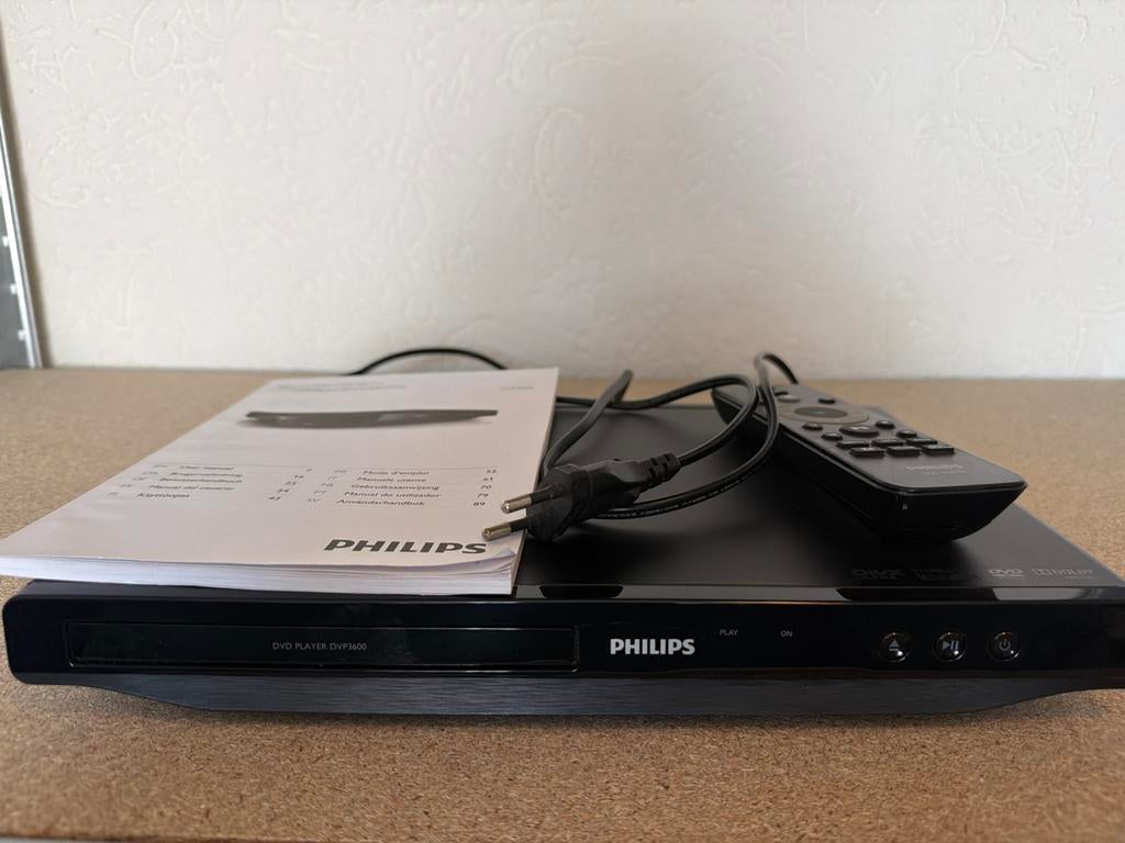 Philips DVP3600 dvd speler, Ophalen of Verzenden, Zo goed als nieuw, Dvd-speler, Philips