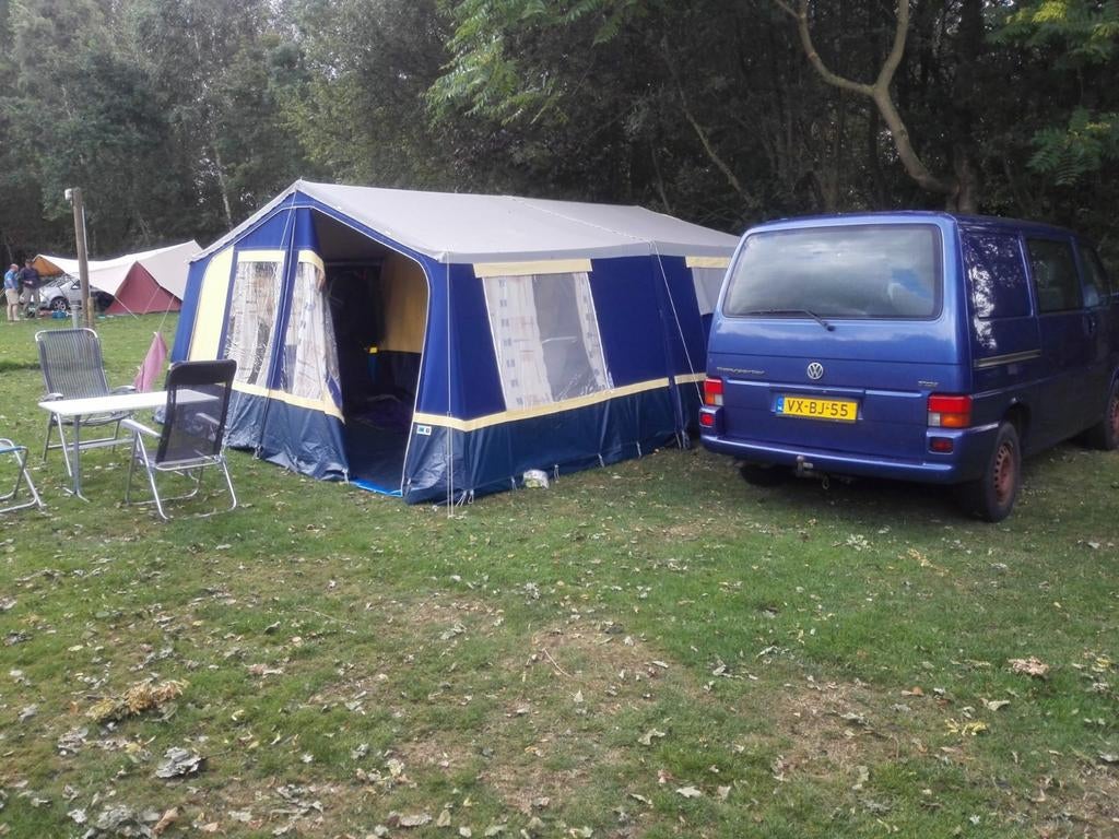 Nette AlpenKreuzer Duet met extra voortent, Caravans en Kamperen, Ophalen, Alpenkreuzer, Blauw, .